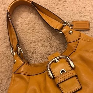Coach Leather Hobo